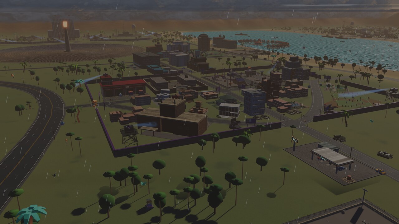 The Zendan prison island compound