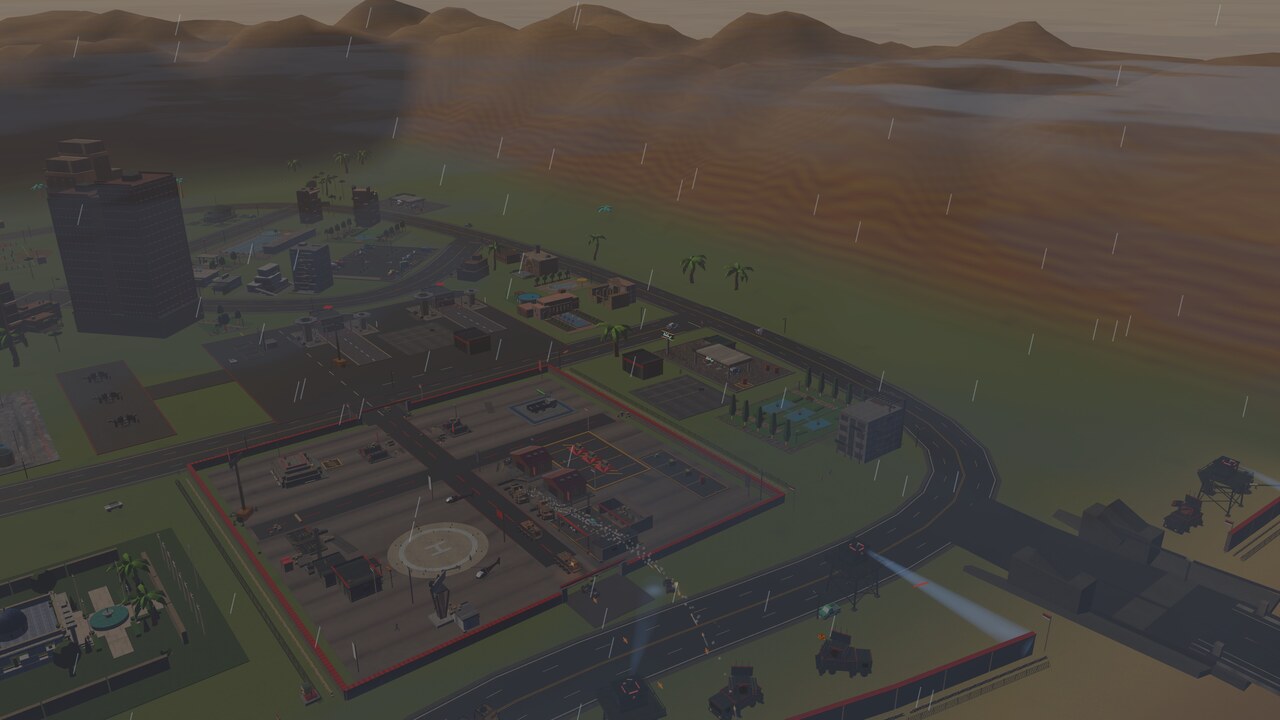 Bandar-e Azadi, the east-shore stronghold, walls and war quarter live