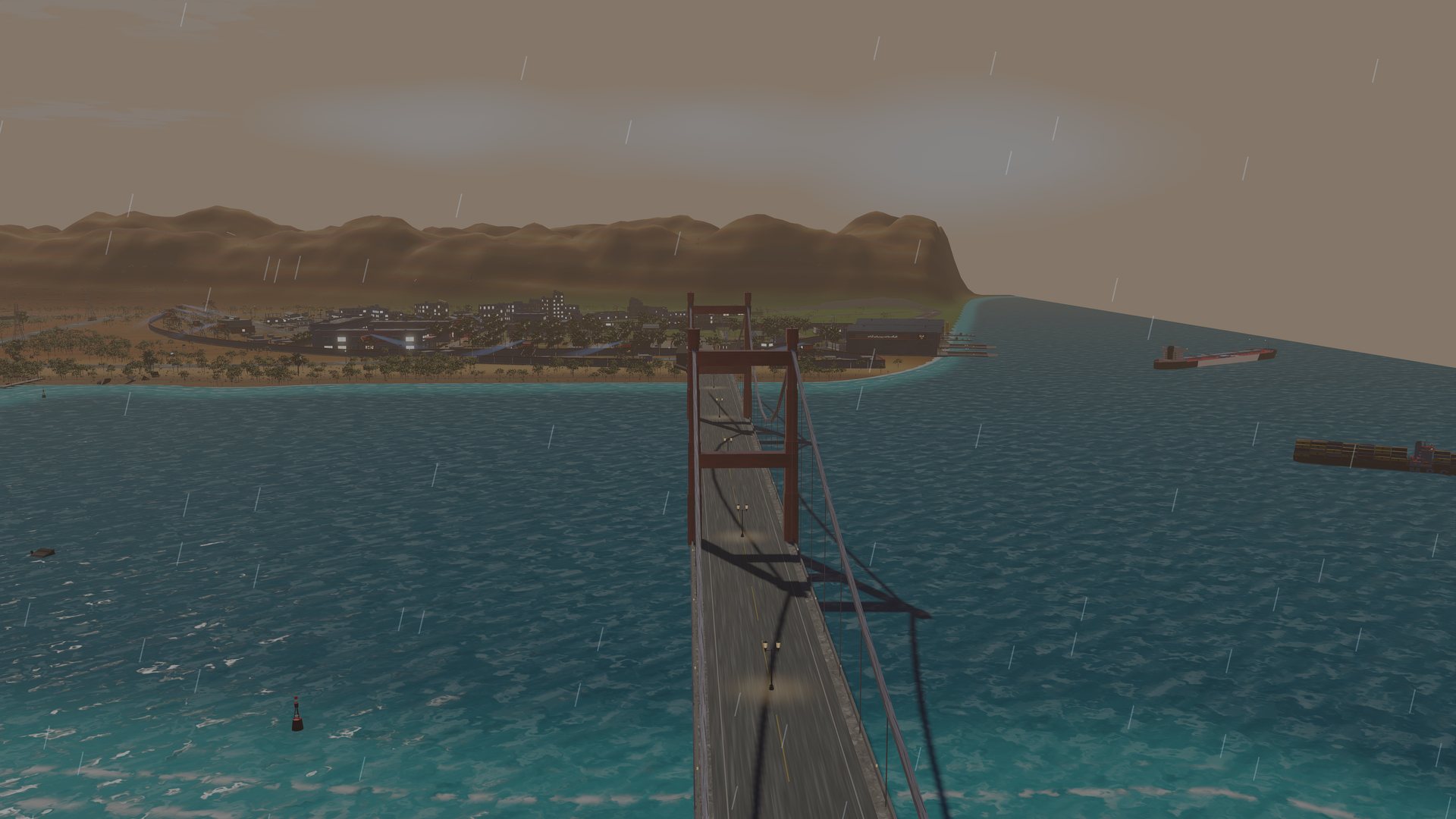 POL-E AZADI, the great causeway across the strait